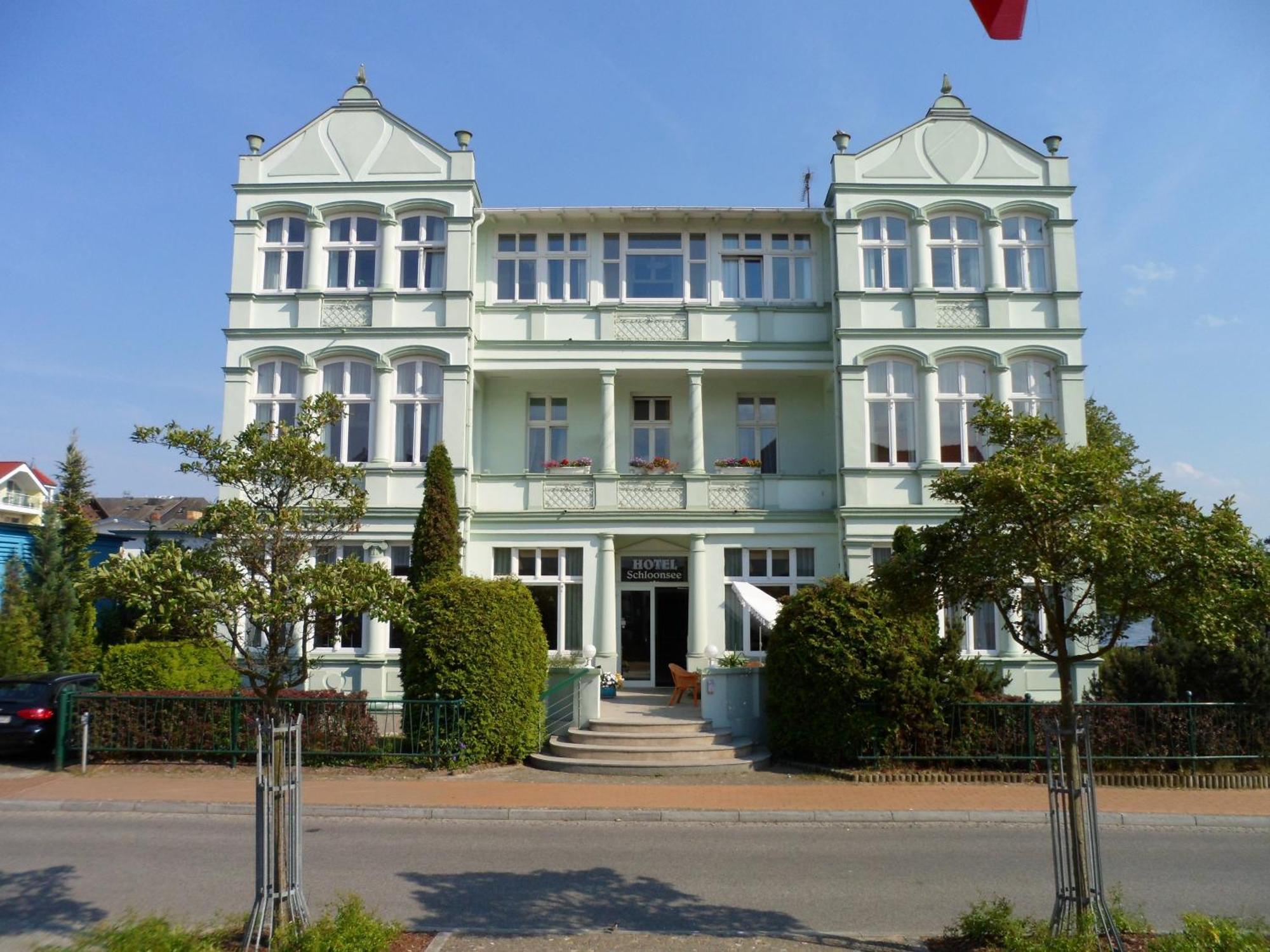 Hotel Schloonsee Garni Seebad Bansin Exterior photo